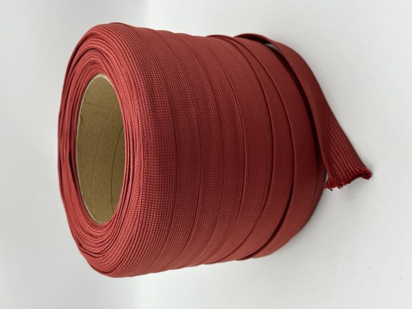 Aramid Sleeving Tube Fire Retardant Heat Protection Red - Image 4