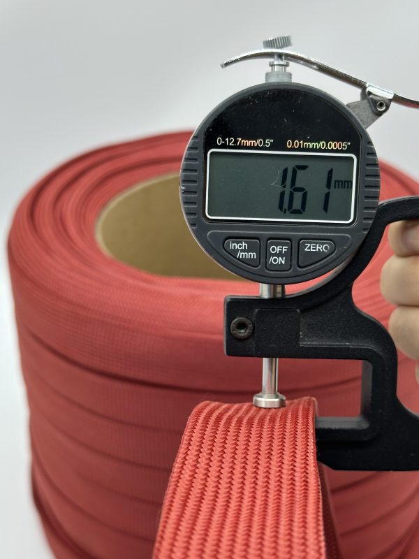 Aramid Sleeving Tube Fire Retardant Heat Protection Red - Image 7