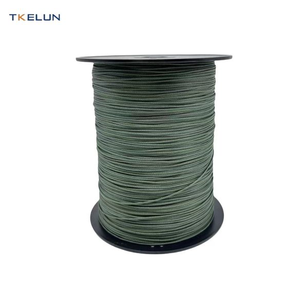 UHMWPE Rope 1.8mm Army green 12-strand braided rope for fishing line - Image 4