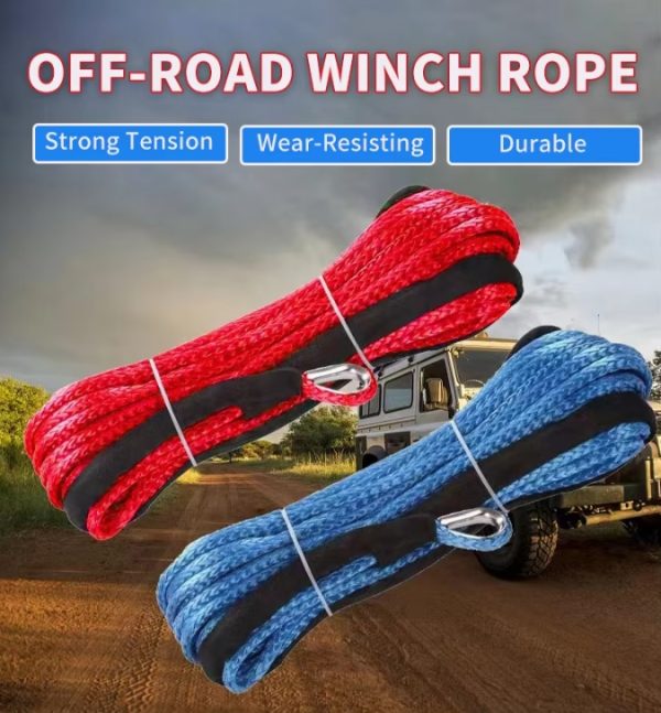 UHMWPE Winch Rope 4x4 off-road Uhmwpe Fiber Synthetic Rope - Image 7