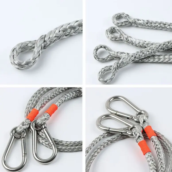 12 Strands UHMWPE Rope or Customized Double Braided for Winch Towing or Boat Ropes - Image 3