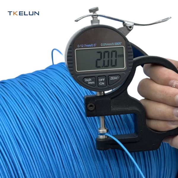 UHMWPE core rope 2mm 12-strand Abrasion-resistant high breaking strength fishing rope - Image 4
