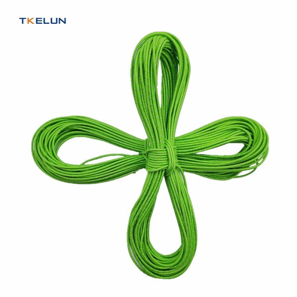 UHMWPE Reflective Rope 2mm Double Braided Rope High Strength Wear Resistant For Tent