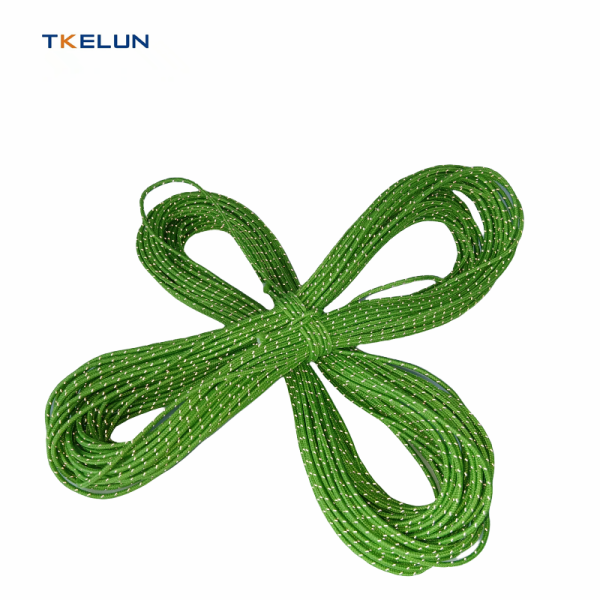UHMWPE Reflective Rope 2mm Double Braided Rope High Strength Wear Resistant For Tent - Image 2
